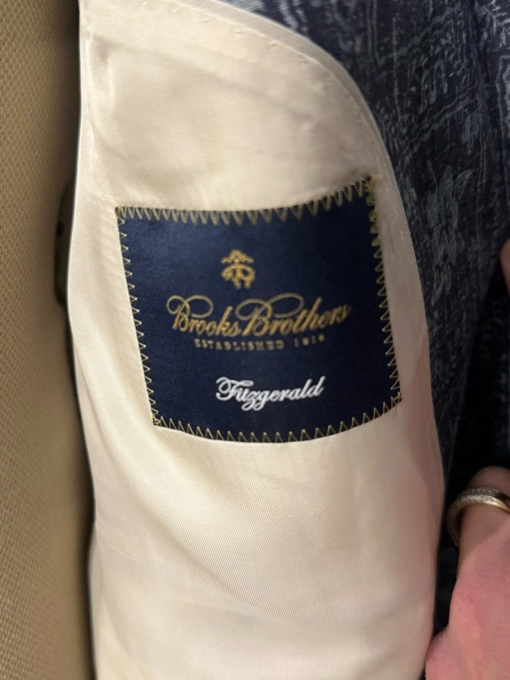 Brooks Brothers Fitzgerald Fit Reyn Spooner Hawaiian Print Blazer Sport coat